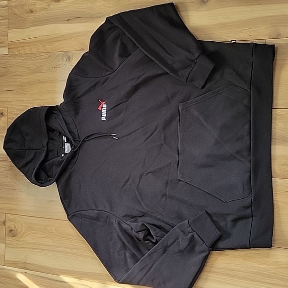 Puma Other - NWT PUMA 3XL Men's Black Hoodie Sweatshirt Kangaroo Pocket
